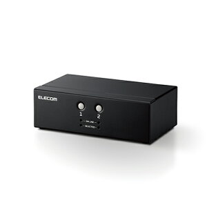 エレコム ELECOM KVM-NVXSN2 KVMスイッチ パソコン2台 切替器 KVMNVXSN2