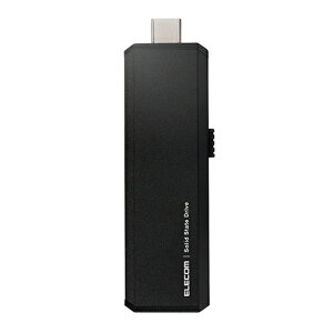 �G���R�� ELECOM ESD-EWA1000GBK �u���b�N USB3.2 Gen2 �Ή� �O�t���|�[�^�u��SSD USB-A/C�؂�ւ� 1TB ESDEWA1000GBK
