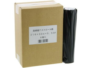 ̑ xFAX[ A4[K 216mm×30m×0.5C` 6{[s]