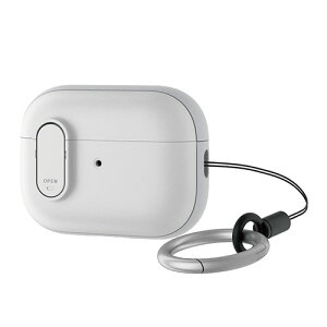�G���R��(ELECOM) AVA-AP4TSLWH �z���C�g AirPods Pro ��2���� �p �n�C�u���b�h�P�[�X TOUGH SLIM