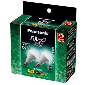 �p�i�\�j�b�N Panasonic LDA7NGE17K6ESW2F2T LED�d�� �v���~�A 2�� �����F���� E17���� 60W�`���� 760lm LDA7NGE17K6ES