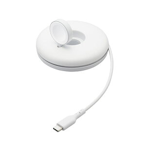 GR(ELECOM) MPA-AWSTCQWH zCg Apple Watch [d P[u USB Type-C 1.2m ^Cv