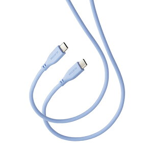 エレコム(ELECOM) MPA-CCSS20BU ゼニスブルー タイプC ケーブル USB Type C to Type C 2m PD