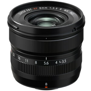 �x�m�t�C����(FUJIFILM) XF8mmF3.5 R WR �t�W�t�C����X�}�E���g �t�W�m�������Y �P�œ_�����Y