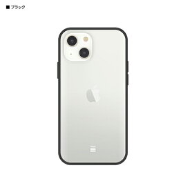 グルマンディーズ(gourmandis) IFT-125-BK(ブラック) iPhone14 Plus用ケース IIIIfit Clear