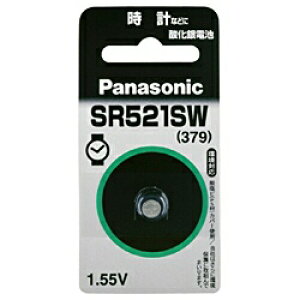 �p�i�\�j�b�N Panasonic SR521SW �_����d�r 1.55V 1�� SR521SW