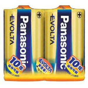 パナソニック Panasonic LR20EJ/2SE エボルタ アルカリ乾電池 単1形 2本パック LR20EJ2SE