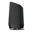バッファロー BUFFALO WSR-5400AX6P-BK(ブラック) Wi-Fi 6 4803+573Mbps IPv6 OFDMA対応 Wi-Fiルーター AirStation WSR5400AX6PBK
