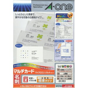 �G�[���� 51003 �}���`�J�[�h �e��v�����^���p�� A4�� 100���� 10�ʕt
