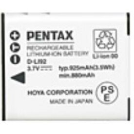ペンタックス(PENTAX) D-LI92 充電式リチウムイオンバッテリー