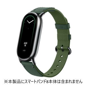 Xiaomi(�V���I�~) Xiaomi Smart Band Braided Strap �O���[�� BHR7306GL �҂ݍ��݃X�g���b�v Xiaomi Smart Band10/9/8�Ή�