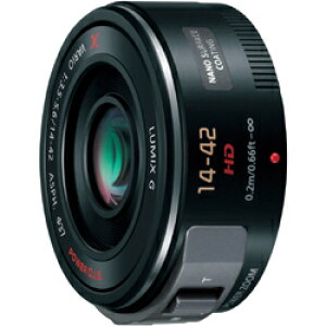 pi\jbN Panasonic LUMIX G X VARIO PZ 14-42mm/F3.5-5.6 ASPH./ POWER O.I.S. H-PS14042-K(ubN) }CNtH[T[Y WY[Y HPS14042K