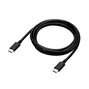 GR(ELECOM) MPA-CC5P15-BK ubN USB Type C P[u 1.5m PD 100W XP[u