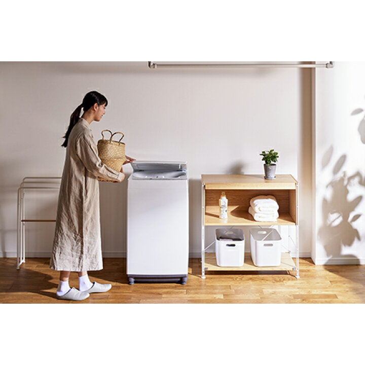 楽天市場】ツインバード TWINBIRD WM-ED70W 全自動電気洗濯機 上開き 