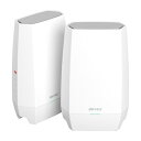 バッファロー BUFFALO WNR-5400XE6P/2S Wi-Fi 6E 対応 無線LANルーター EasyMesペアリング済みセットモデル WNR5400XE6P2S