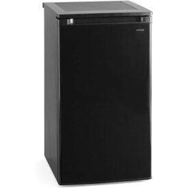 アイリスオーヤマ Iris Ohyama IUSD-6B-B ブラック 1ドア前開き冷凍庫 60L 右開き 幅480mm IUSD6BB