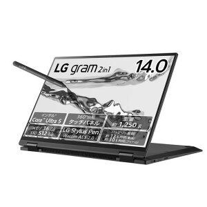 yۏؕtzLGGNgjNX LG 14T90S-MA55J LG gram 2in1 14^ Core Ultra 5/16GB/512GB IuVfBAubN Windows 11Home m[gp\R 14T90SMA55J
