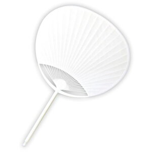 アーテック うちわ 丸柄 プラ製 38098