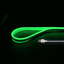 ヤザワ NTL011GR(グリーン) LEDネオンチューブライト 1m