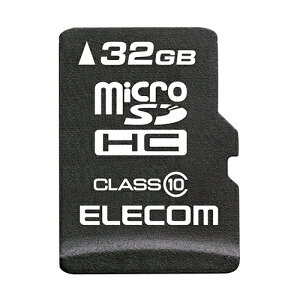 �G���R��(ELECOM) MF-MSD032GC10R �f�[�^����microSDHC�J�[�h 32GB Class10