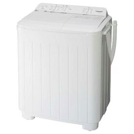 【設置＋リサイクル＋長期保証】パナソニック(Panasonic) NA-W50B1-W(ホワイト) 2槽式洗濯機 洗濯5kg/脱水5kg
