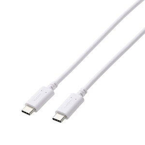 エレコム(ELECOM) GM-CC20WH ホワイト Hi-Speed USBケーブル USB Type-C TM - USB Type-C TM 2m