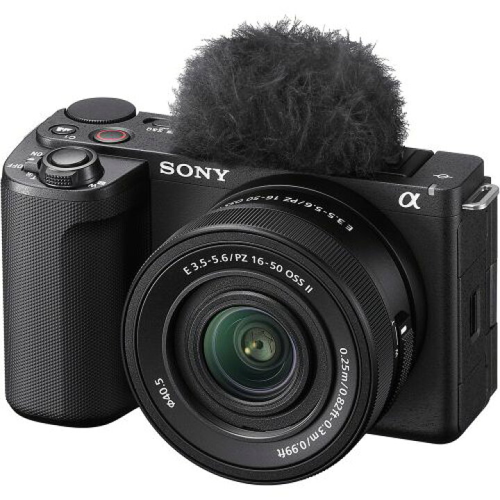 楽天市場】ソニー SONY VLOGCAM ZV-E10M2K-B ﾌﾞﾗｯｸαEマウントデジタル 