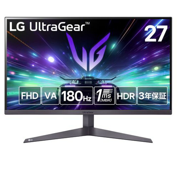 楽天市場】LGエレクトロニクス(LG) 27GS50FX-B LG UltraGear 27型 フル 