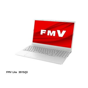 y5Nۏؕtzxm FUJITSU FMV3515J3W Lite 15.6^ Celeron/8GB/256GB/Office+365 A[ozCg Windows 11Home m[gp\R FMV3515J3W