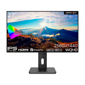 �y�����ۏؕt�z�W���p���l�N�X�g JAPANNEXT JN-27IPS4FLWQHDR-HSP 27�^ WQHD���j�^�[ ���@�\�X�^���h���f�� 27IPS4FLWQHDRHS