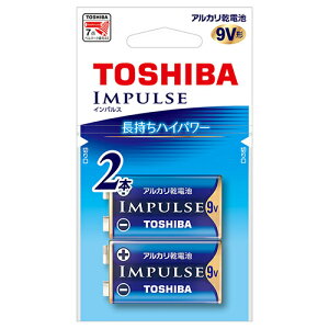 ����(TOSHIBA) �C���p���X �A���J�����d�r 9V�` 2�{�p�b�N 6LR61H 2EC