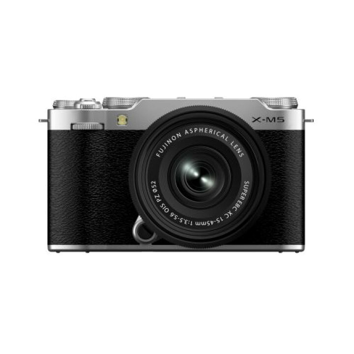 FUJIFILM XM5 シルバー レンズキットXC15-45mm x-m5（FUJIFILM】三写三 