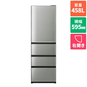 yWݒuzANA AQUA AQR-V46R-S(`^Vo[) DELIE+ 4hA① EJ 458L 595mm AQRV46RS