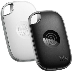 �^�C��(Tile) RE-61122-AP �u���b�N&�z���C�g Life360 Tile Pro 2024 2�p�b�N/�d�r������ �ő��1�N