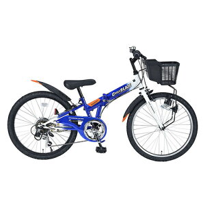 マイパラス My pallas MJ-822F-BL ブルー 折畳ジュニアMTB22・6SP・CIデッキ MJ822FBL