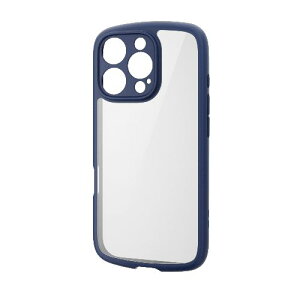 GR(ELECOM) PM-A24CTSLFCKNV(lCr[) iPhone 16 Prop P[X nCubh Ռz y ^ JYی݌v Xgbvz[t