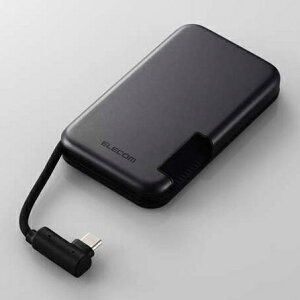 GR(ELECOM) ESD-EPB0500GBK(ubN) iPhoneP[ǔ^OtSSD 500GB