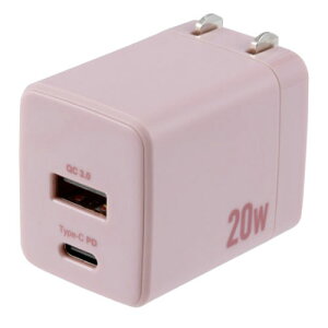 �i�J�o���V JYU-ACU011P �X���[�L�[�s���N 20W PD�Ή� USB AC�[�d�� JYUACU011P