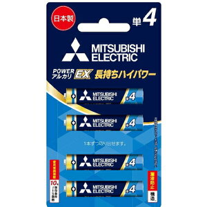 �O�H(MITSUBISHI) LR03EXR/4BP �A���J�����d�r �P4�` 4�{�p�b�N