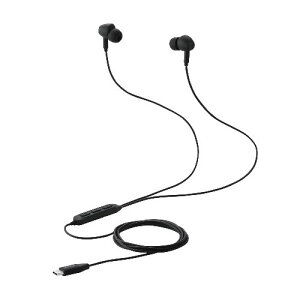 GR(ELECOM) EHP-DF17CMBK(ubN) USB Type-C Cz L ANC mCYLZO }CNt Ji^ DAC nC]Ή