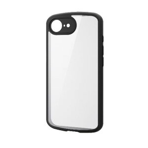 GR(ELECOM) PM-A25STSLFCKBK ubN iPhone 16e P[X nCubh Jo[ Ռz y ^ JYی݌v ^XebJ[t