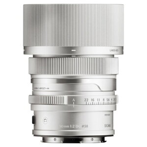 �y�����ۏؕt�z�V�O�} SIGMA 50mm F2 DG �V���o�[ Contemporary ���C�JL�}�E���g �P�œ_�����Y 50MMF2DGSILVER