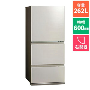 yWݒuzANA AQUA AQR-S26R-N uCgVp FREEZIA+ 3hA① EJ 262L 600mm AQRS26RN