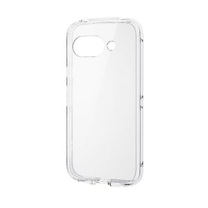�G���R��(ELECOM) PM-P251TSLACR �N���A Google Pixel 9a �P�[�X �n�C�u���b�h �Ռ��z�� �y�� ���^ �J���������Y�ی�݌v ���C�����X�[�d��