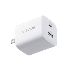 �G���R��(ELECOM) MPA-AC11045-WH �z���C�g �[�d�� USB-C USB-A �܂肽���ݎ��v���O MacBook Air �X�}�z���Ή� GaN II �̗p