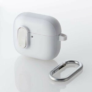 GR(ELECOM) AVA-AP06TSLWH zCg AirPods 4 p TOUGH SLIM Lock