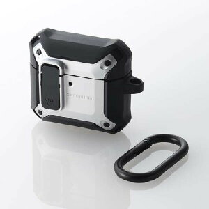 GR(ELECOM) AVA-AP06ZEROLSV Vo[ AirPods 4 p ZEROSHOCK Lock