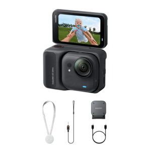 �y�����ۏؕt�zInsta360 Insta360 GO ULTRA �~�b�h�i�C�g�u���b�N 4K�A�N�V�����J���� �W���L�b�g CINSABEA-GOUltra01 �������K�i GOULTRABK