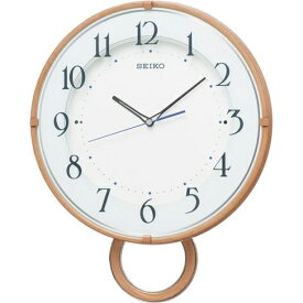 セイコー(SEIKO) PH206A(薄茶木目模様) 電波掛け時計