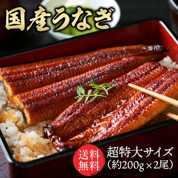 楽天市場 うなぎ 国産 特大サイズ0g 2尾 鰻 ウナギ 国産うなぎ 国産鰻 国産ウナギ 特大 蒲焼 冷凍 うなぎ蒲焼 うなぎの蒲焼き かば焼き 鰻蒲焼 ふっくら 美味しい おいしい お取り寄せグルメ 高級グルメ ギフト プレゼント 全国産直お取寄せ Tokka トッカ